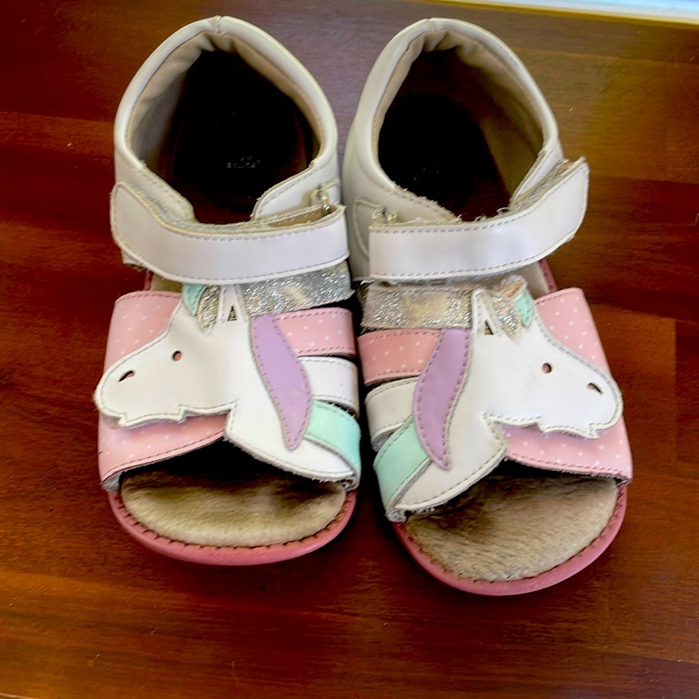 Livie and Luca Unicorn sandals